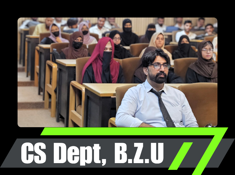 The Net Rider at CS Department BZU