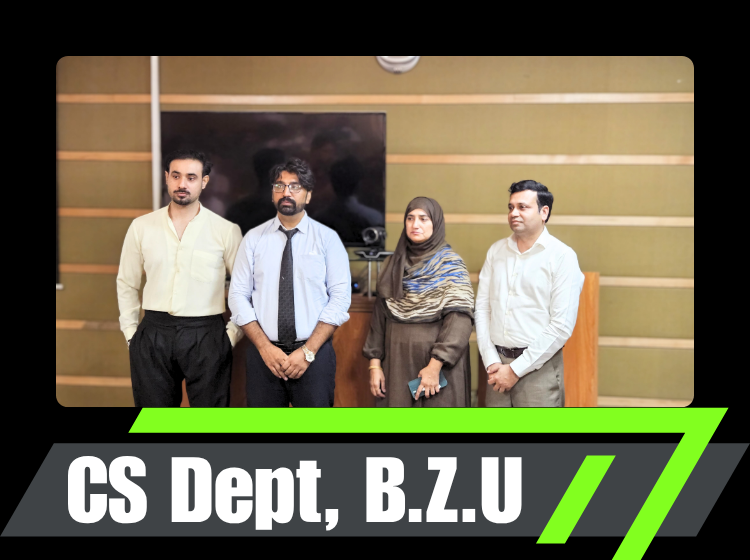 The Net Rider at CS Department BZU