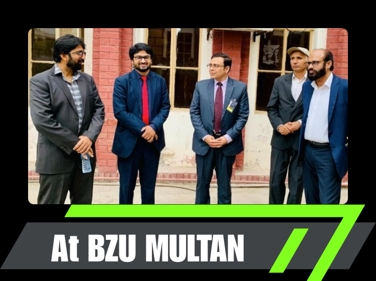 The Net Rider at Code & Clash competition B.Z.U Multan